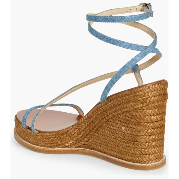 Jimmy Choo Danai Platform Wedge Sandal size 40.5/10.5 - Picture 2 of 8